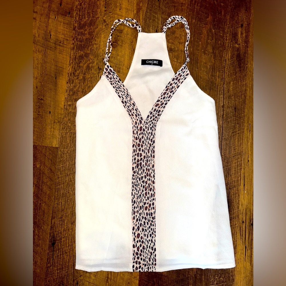 Leopard Razor Back Tank
